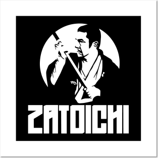 Zatoichi the blind swordsman Posters and Art